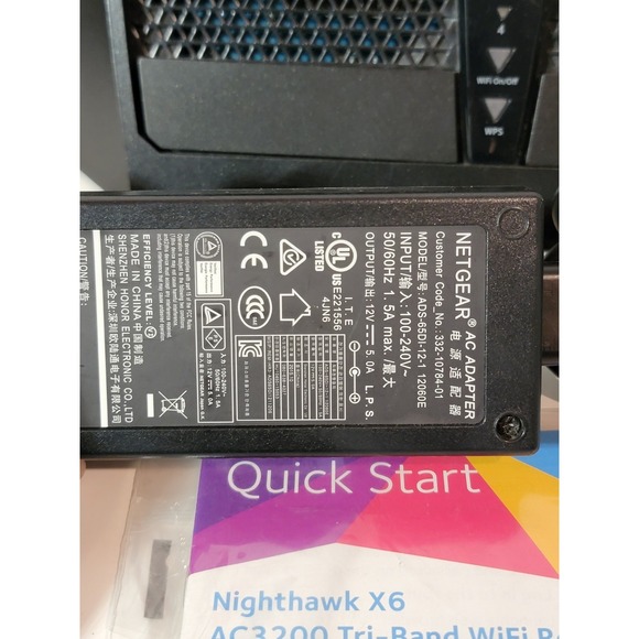 NETGEAR Nighthawk X6 Smart Wireless Wi-Fi Router R8000  Tested Works Complete - Picture 4 of 16